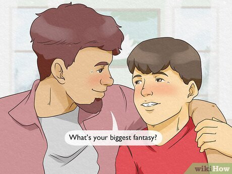 Get your boyfriend to laugh with a risque comment.