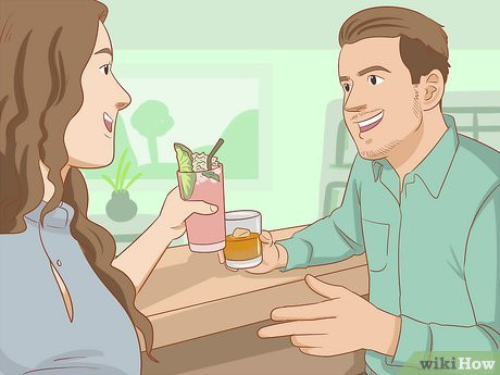 Nothing says you're fun and interested in them like flirting!