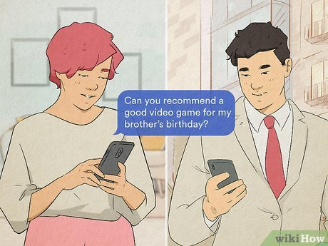 Asking for advice is a simple, easy way to start a conversation.