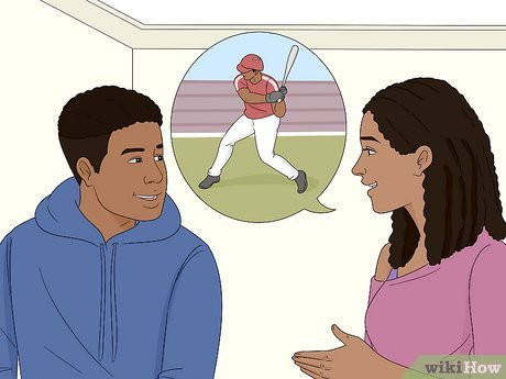 Step 4 Ask him a few questions.