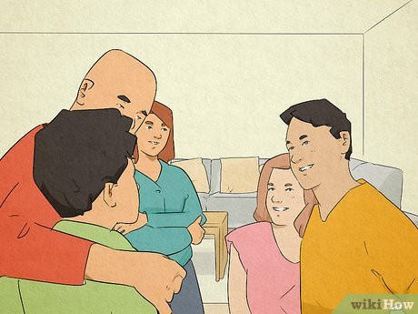 Step 1 Assess how often you are around his family.