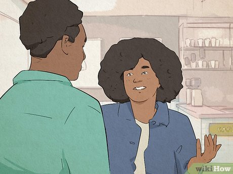 Step 3 Start the conversation by giving them a compliment.