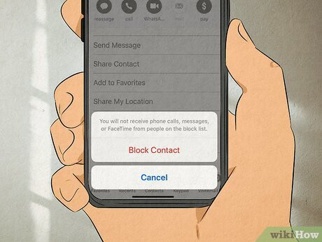 Step 3 Block them if they refuse to stop orbiting.
