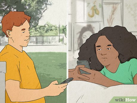 Step 3 He’s not super interested in meeting up IRL.