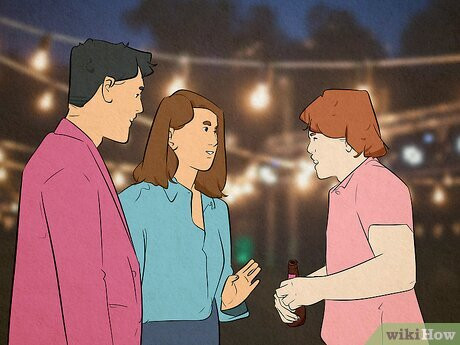 Step 1 You may or may not mesh with one another’s social circles.